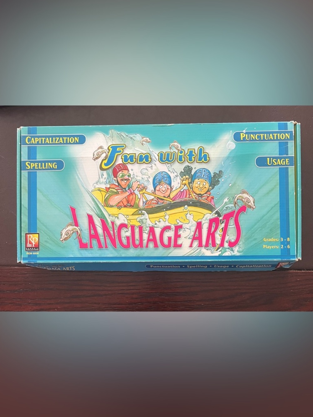 Fun With Language Arts - Educational Board Game Grades 3-8 Spelling Usage